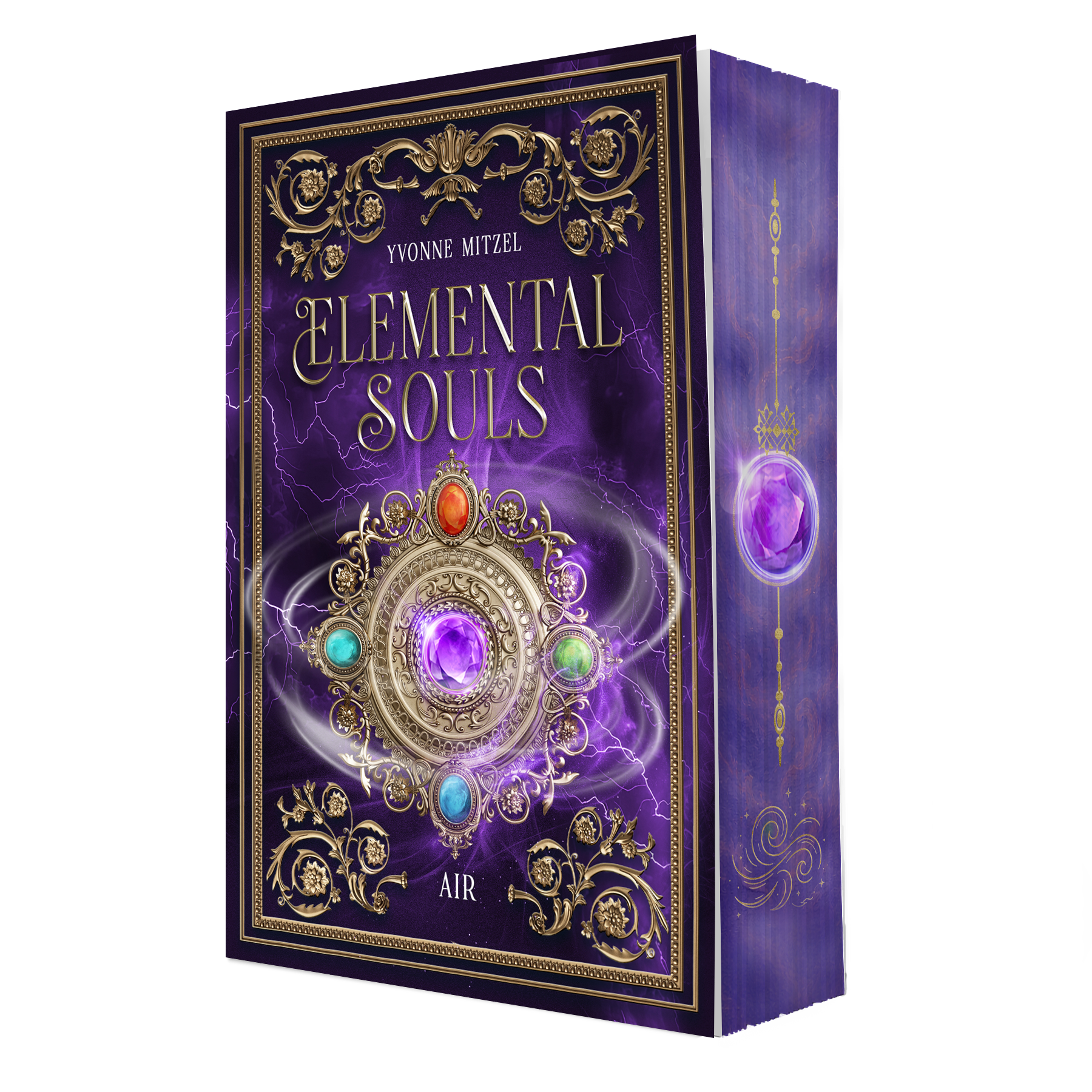 Elemental Souls - Air | Eine Romantasy-Reihe über entfesselte Elemente.