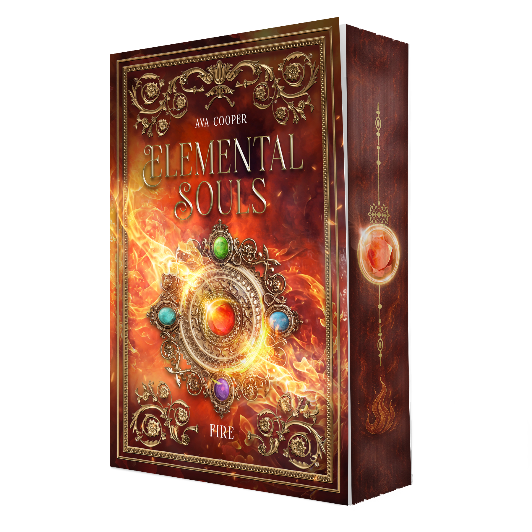 Elemental Souls - Fire | Eine Romantasy-Reihe über entfesselte Elemente.